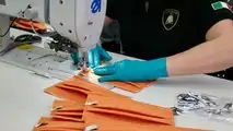 Fabrication de masques par Lamborghini