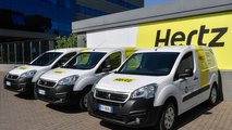 I furgoni elettrici PSA a Hertz