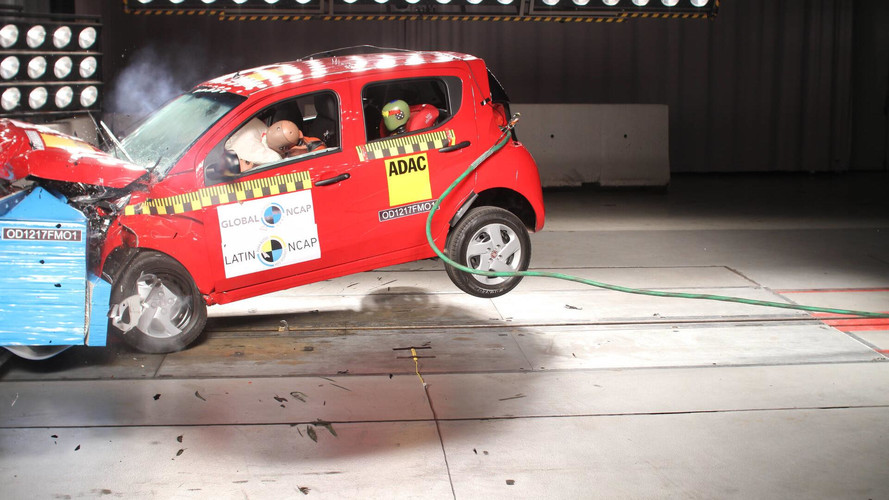Latin NCAP testa Fiat Mobi, Kia Rio Sedan e Chevrolet N300