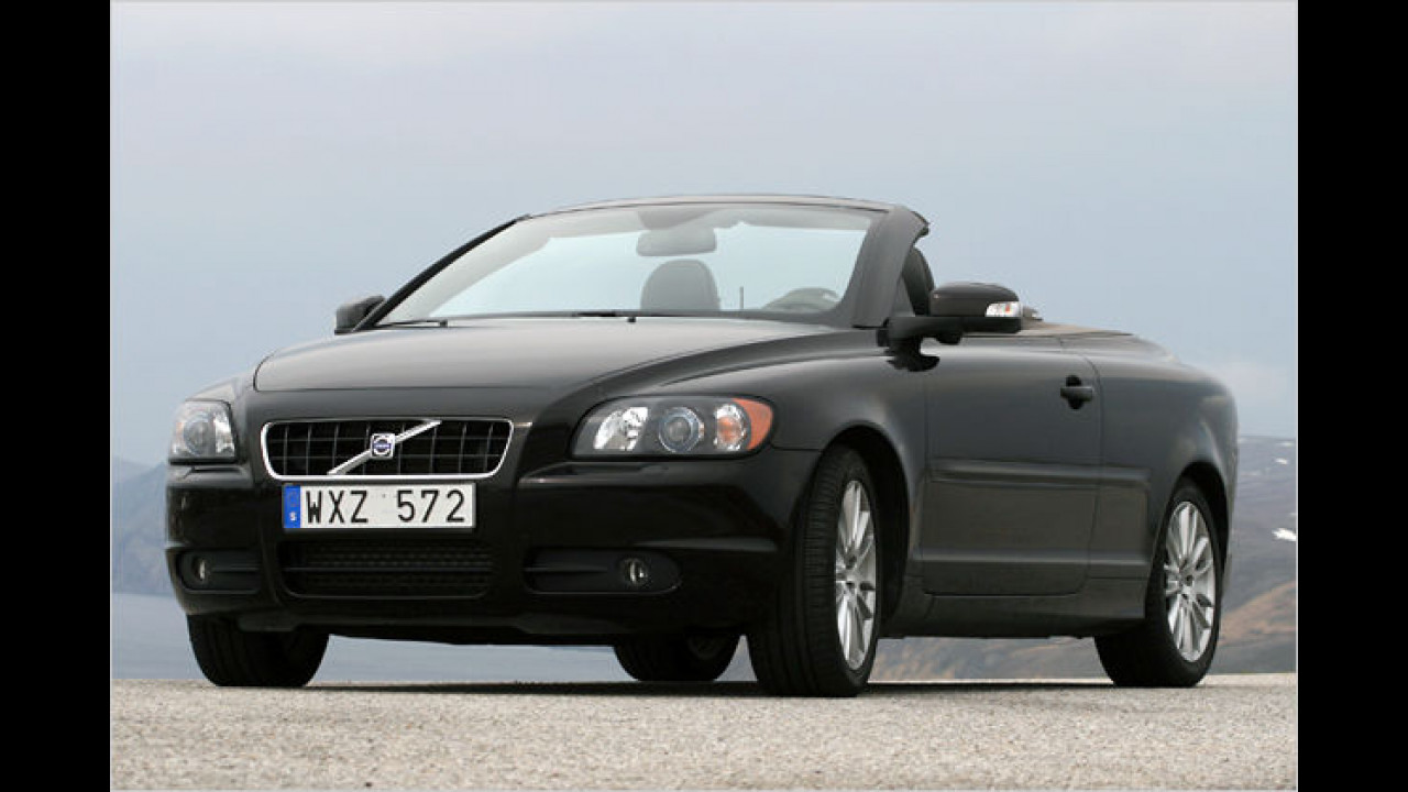 Im Volvo C70 ans Nordkapp