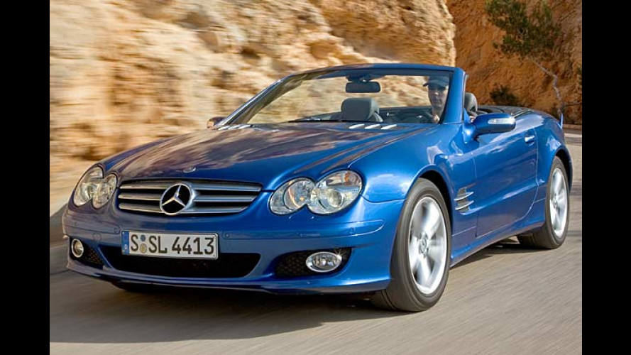Sport-Ouvertüre: Aufgefrischte Mercedes SL-Klasse im Test