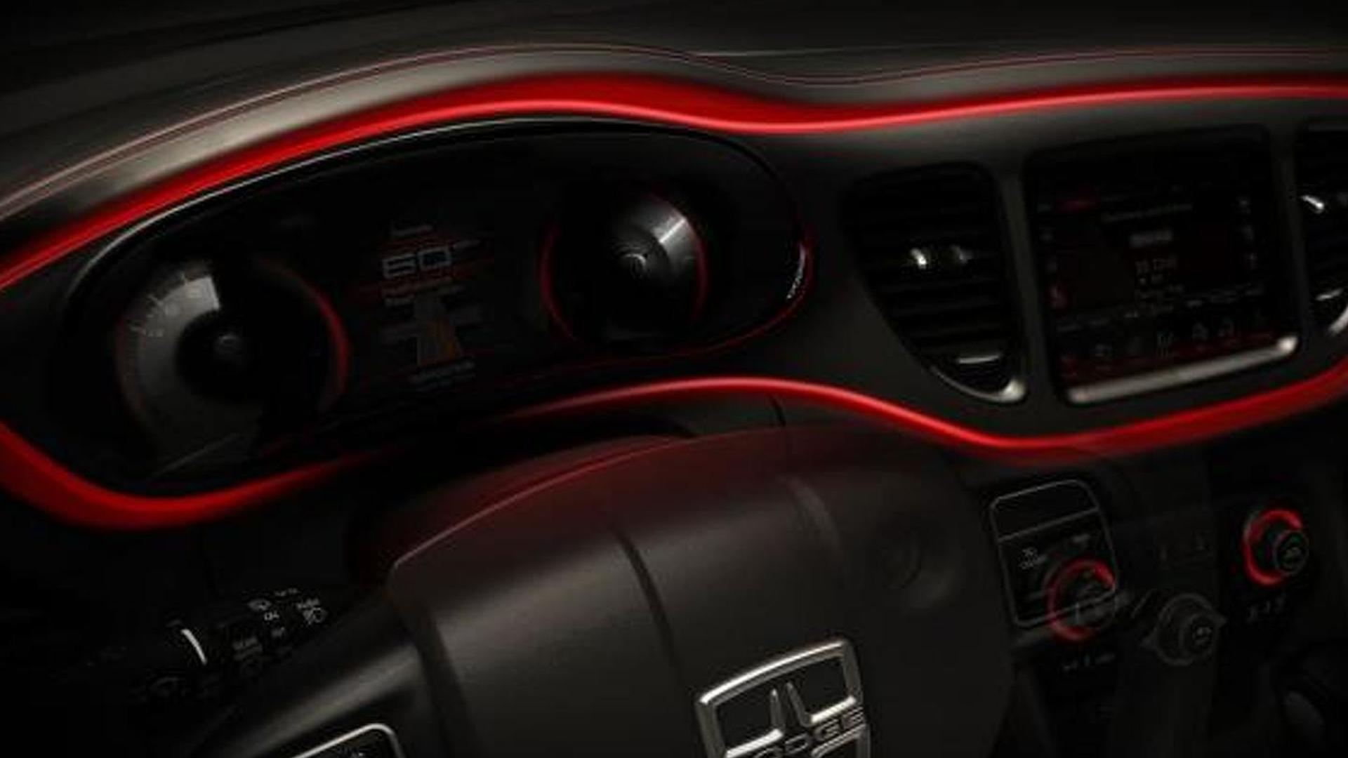 2013 Dodge Dart full dashboard revealed