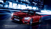 2013 Mercedes SL63 AMG (R231) artists rendering