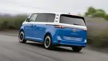 US-spec 2024 Volkswagen ID. Buzz LWB exterior driving shots