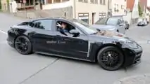 Porsche Panamera Facelift auf neuen Erlkönigbildern (Mai 2023)