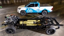 Toyota hydrogen fuel cell electric Hilux -Prototipo