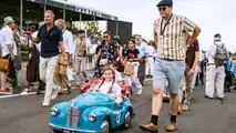 Course de voitures à pédales Goodwood Revival 2023