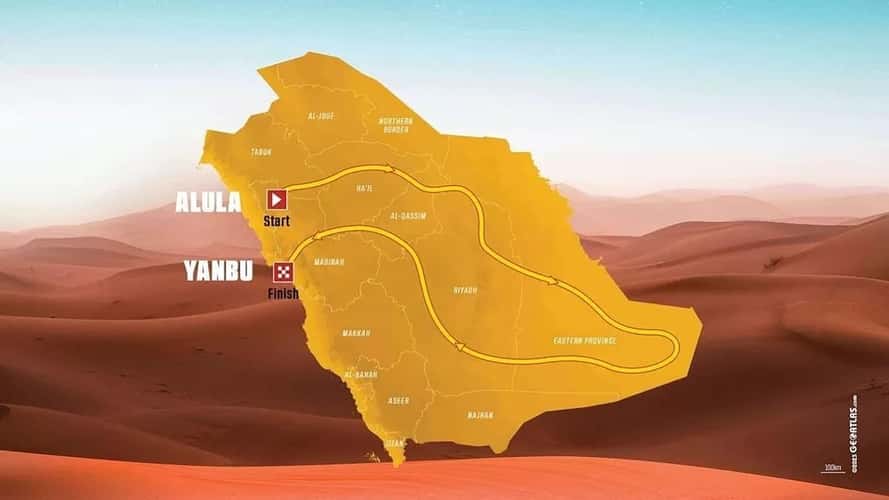 Los secretos del complejo recorrido del Rally Dakar 2024