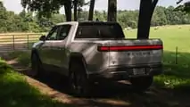 Rivian R1T Blue Ridge Parkway
