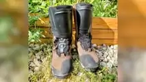 Gear Review - REV'IT! Discovery GTX Boots - Outside - Front View