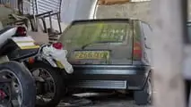 Renault Supercinco GT Turbo abandonado