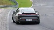 Porsche Taycan GT spy photo