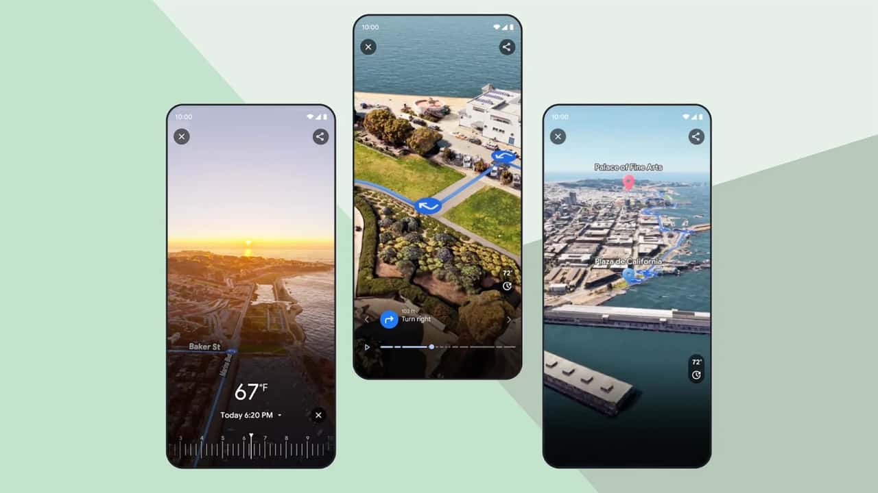 Il nuovo aggiornamento di Google Maps