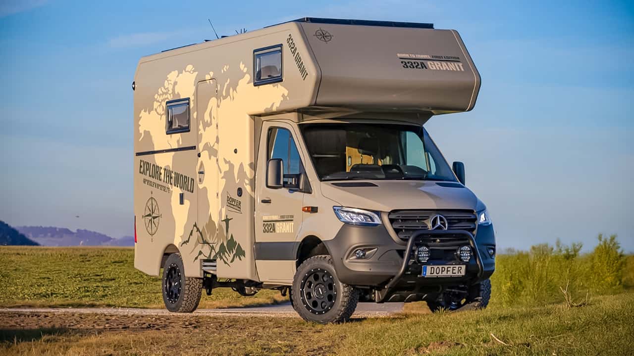 Ecco il camper definitivo per andare in fuoristrada