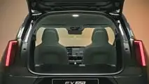 Volvo EX60, Innenraum und Kofferraum