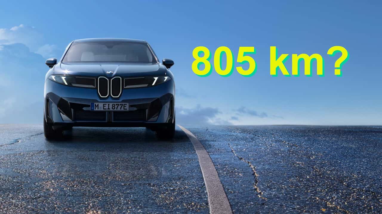BMW iX3 mit offizieller WLTP-Reichweite (805 km)