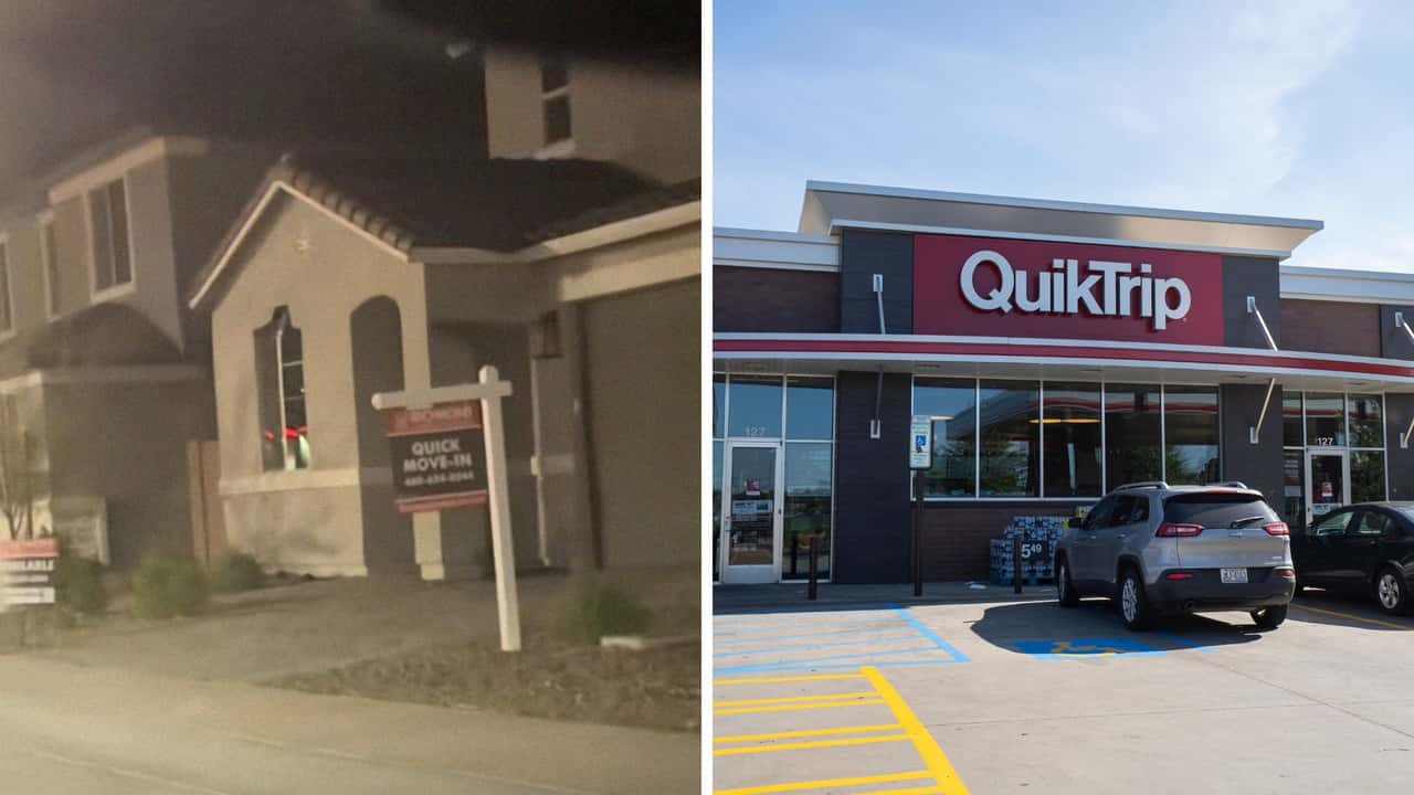 QuikTrip customer pulls into gas station