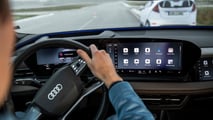 Audi models with physical rollers 