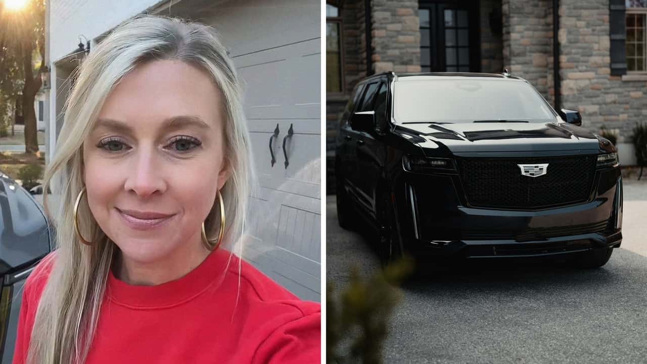 Woman buys brand-new Cadillac Escalade