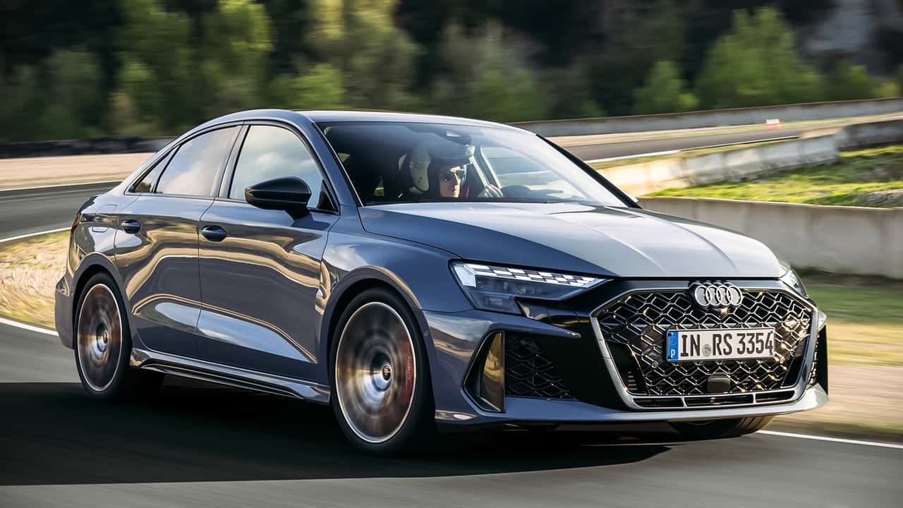 Audi RS 3 Sedan (2025) tested