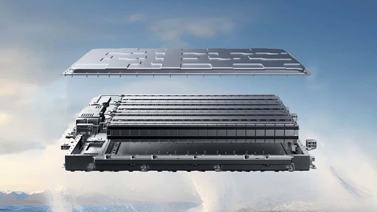 la batteria di Chery a marchio Kunpeng