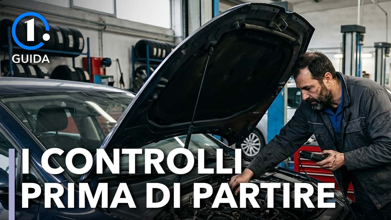 Prima del viaggio controlla l'auto: ecco cosa verificare