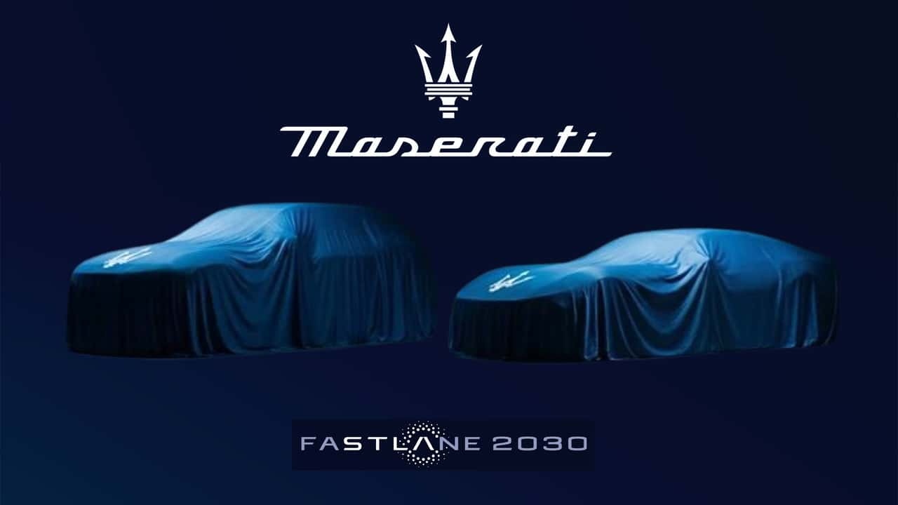 Il teaser delle due nuove Maserati di segmento E