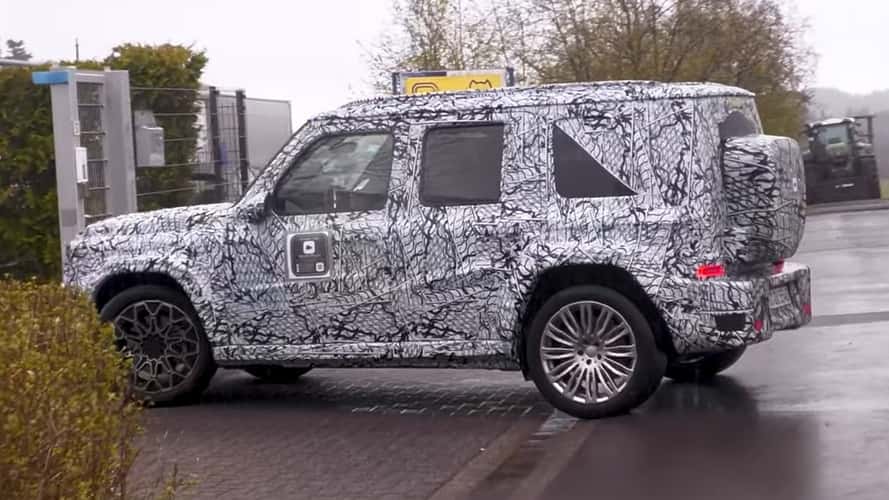 Avvistata la baby Mercedes Classe G: nuovo video spia