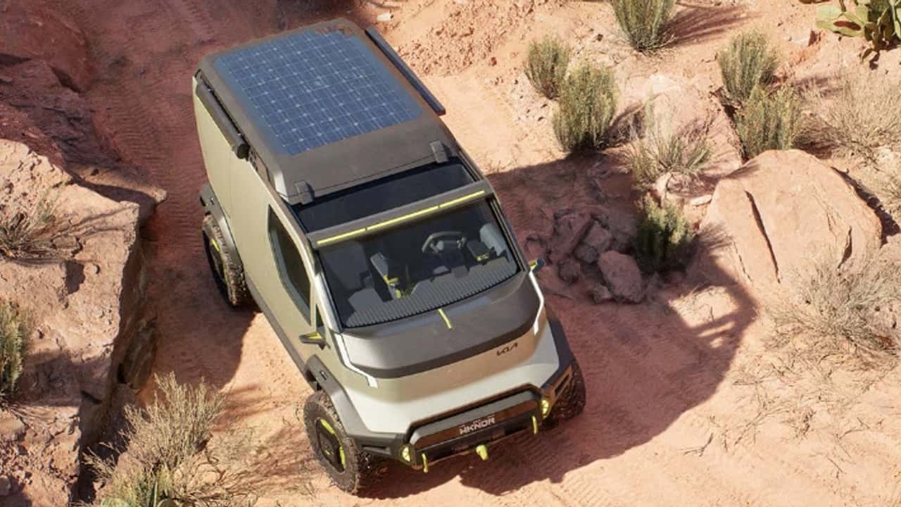 La camper todoterreno de Kia promete llevarte al fin del mundo 