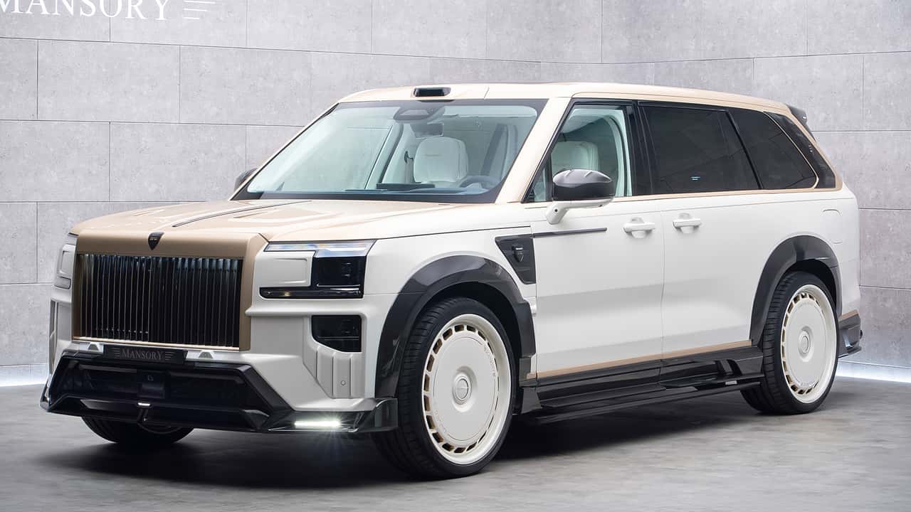 Zeekr 9X by Mansory: Weißer Riese mutiert zum China-Cullinan