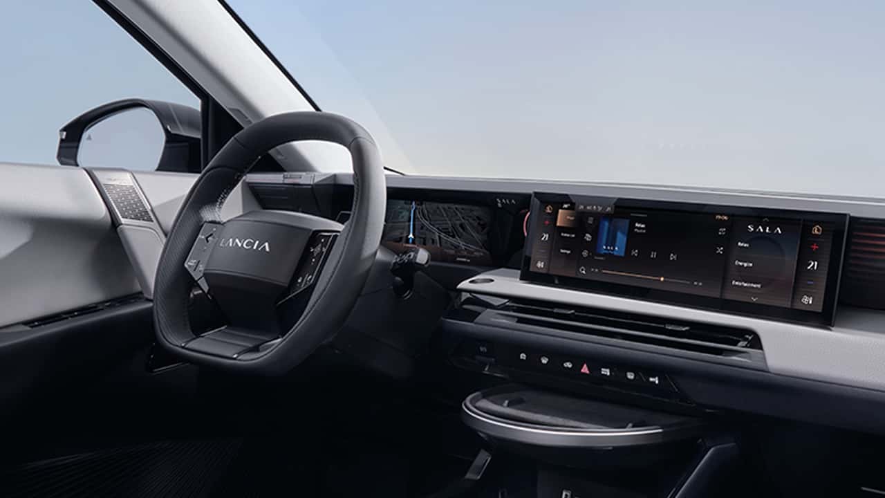 Lancia Gamma 2026: gli interni