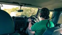 Castrol Thrill of Driving - Subject in Land Rover
