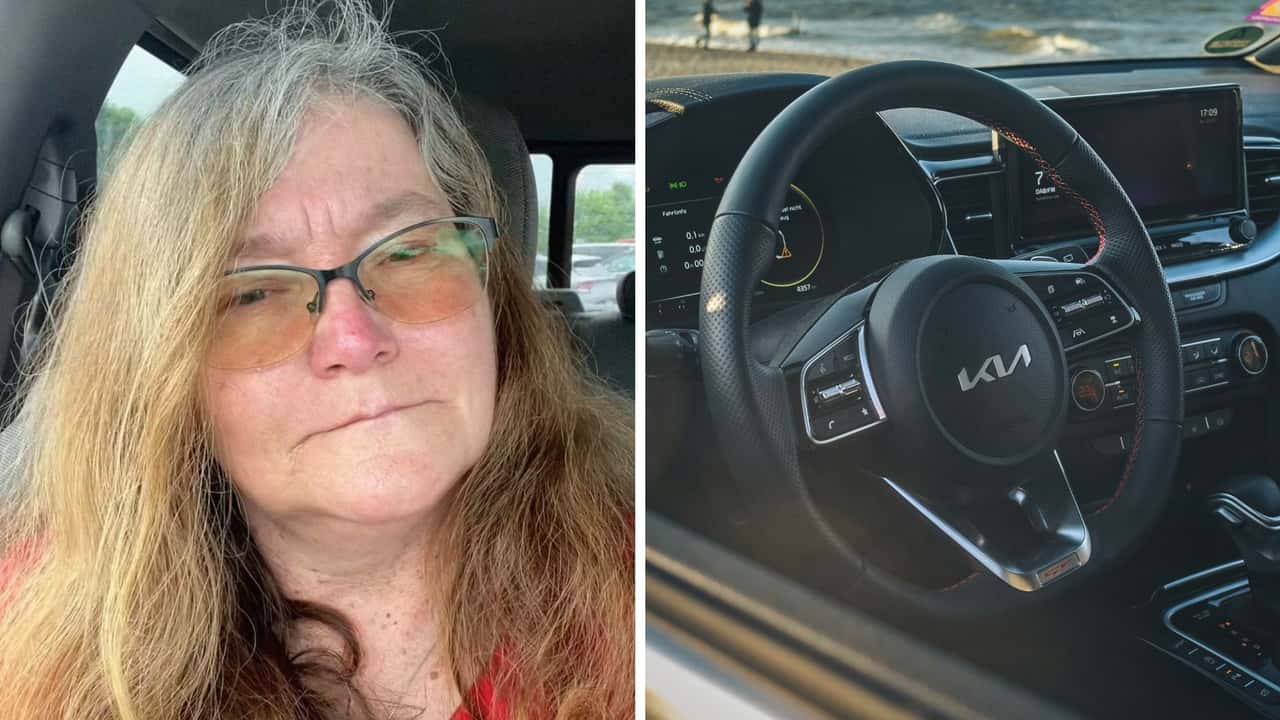 Woman's Kia Breaks Down