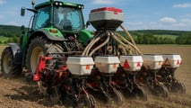 Attrezzature, taratura e integrazione con lavorazioni conservative per distribuire geoinsetticidi in banda lungo la fila colturale in modo preciso e sicuro