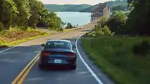 2023 Genesis Electrified G80 exterior driving shots