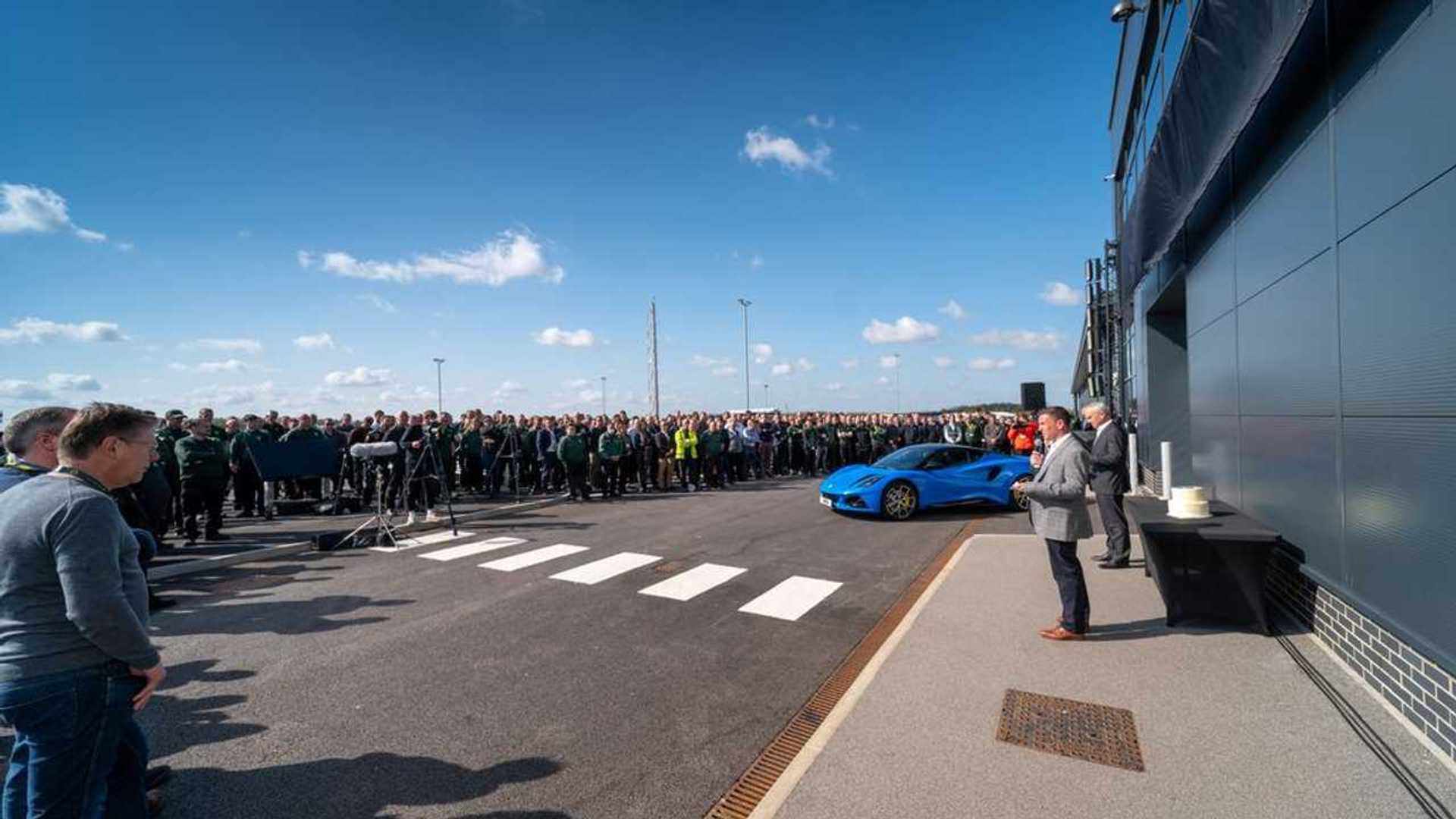 Lotus inaugure un nouveau centre de production à Hethel
