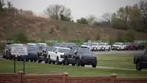 Ford F-150 Lightnings Stockpiled Dearborn Track
