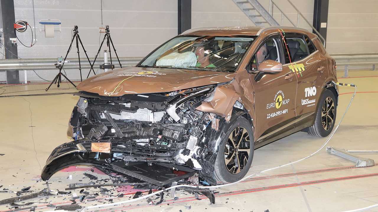 I crash test Euro NCAP di Kia Sportage