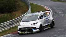 Ford Electric SuperVan on the Nurburgring
