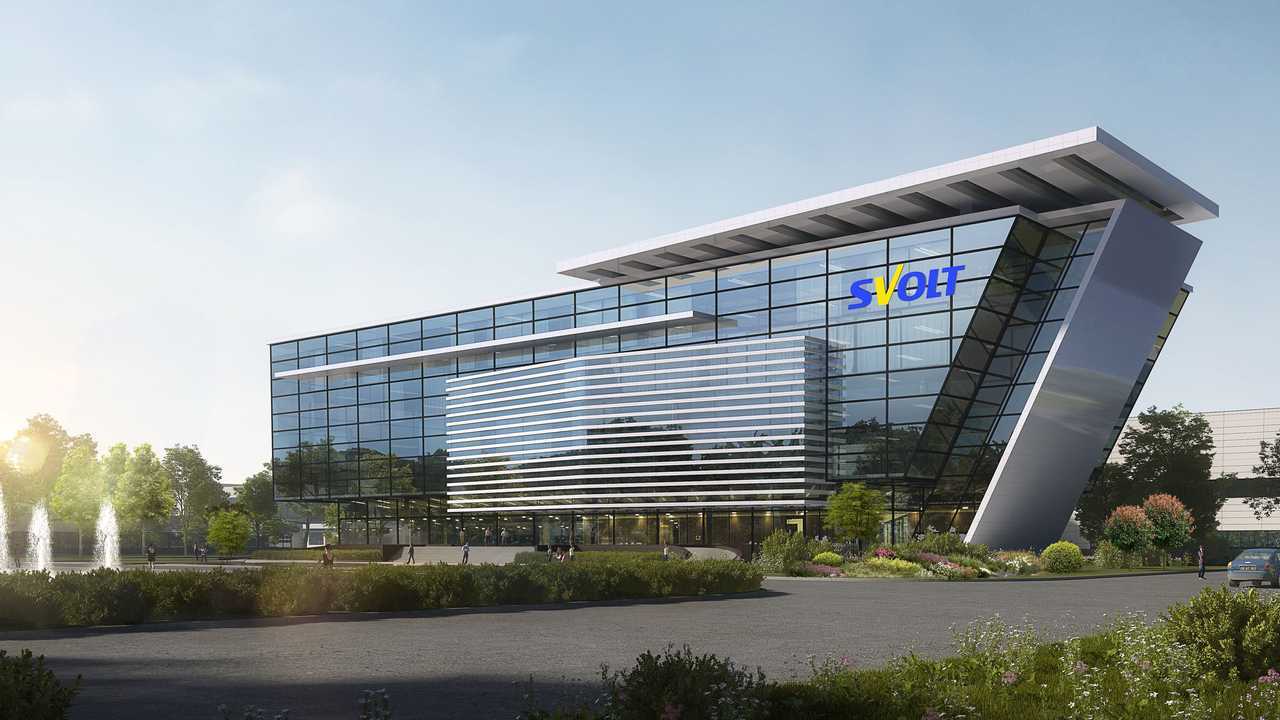 Svolt-Zellfabrik Überherrn (Saarland): Gebäude als Rendering