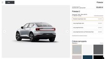 Il configuratore della Polestar 2