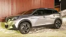 Nuove foto di spionaggio della Peugeot 2008