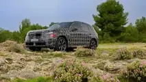 2025 BMW X3 camouflaged prototype