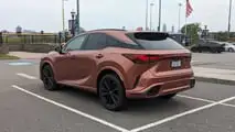 Lexus RX500h rear three quarter