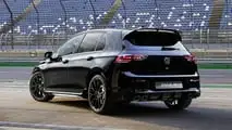 Volkswagen Golf R, la vista di tre quarti posteriore