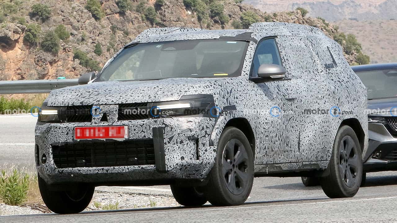 Dacia Bigster, Erlkönigfotos Juni 2024