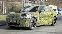 Mini Aceman EV Side View Spy Photo