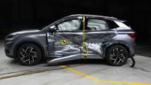 BYD Atto 3: Seitenaufprall einer beweglichen Barriere - nach dem Crash