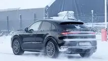 Photo espion de la Porsche Cayenne Coupé 2024