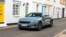 Una Polestar di proprietà di Hertz a disposizione degli autisti Uber